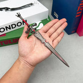 Flametongue Replica | Final Fantasy 16 Metal Sword | 1:6 Scale Collectible | BlacksmithSONG - BlacksmithSONG